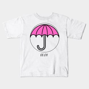 Klaus Hargreeves Pink and black Kids T-Shirt